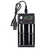 Зарядное устройство на 2 слота BMAX Charger Black (11009-hbr)