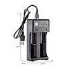 Зарядное устройство на 2 слота BMAX Charger Black (11009-hbr)