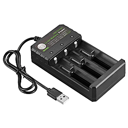 Зарядное устройство на 3 слота BMAX Charger Black (11010-hbr)