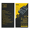Зарядний пристрій на 3 слоти BMAX Charger Black (11010-hbr)