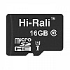 Карта памяти Hi-Rali Micro SDHC 16gb UHS-1 10 Class Черный