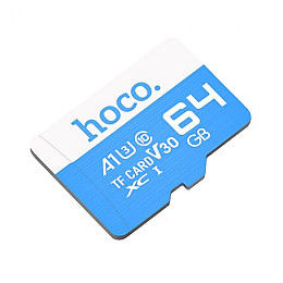 Карта пам'яті MicroSDXC Hoco 64gb 10 Class Синій