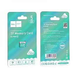 Карта памяти MicroSDXC Hoco 256gb 10 Class Бирюзовый