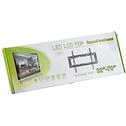 Кронштейн для телевізора настінний RIAS V-70 від 32 до 70 дюймів Black (3_01087)