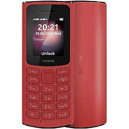 Мобільний телефон Nokia 105 Dual SIM TA-1557 Червоний (6890063)