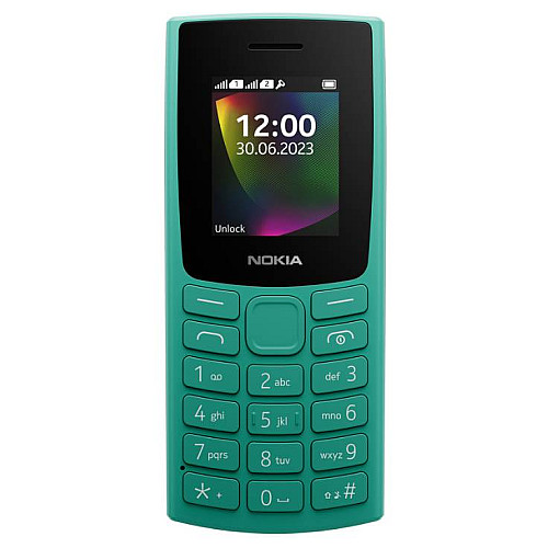 Мобільний телефон Nokia 106 Dual SIM TA-1564 Зелений (6906571)