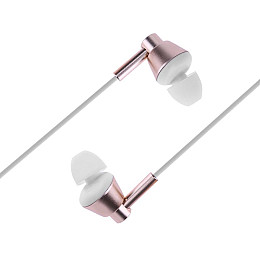 Наушники вакуумні провідні Deepbass Ufeeling U-16 White Gold (11206-hbr)