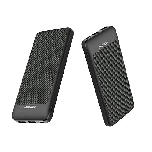 УМБ Power Bank Quantum QM-PB1010 10000mAh 3.7V чорний (2-USB)