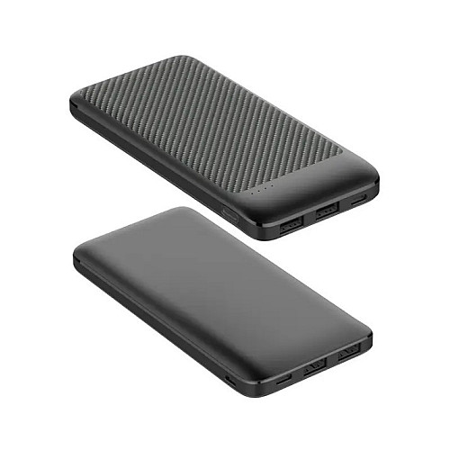 УМБ Power Bank Quantum QM-PB1010 10000mAh 3.7V чорний (2-USB)
