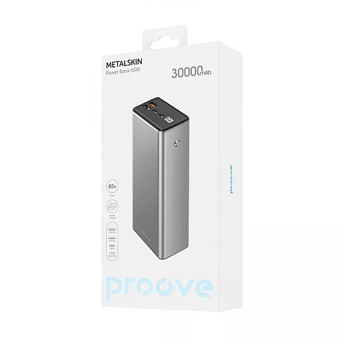 Повербанк Proove Metalskin 65W 30000mAh
