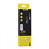 Аудиокабель AUX Remax RL-L200 AUX 3.5 miniJack M-M 2 м Черный