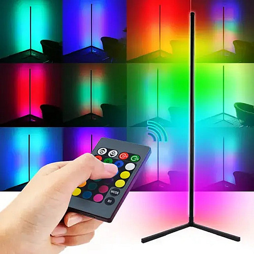 Угловая светодиодная LED лампа RIAS CL-120 RGB для подсветки фона с Пультом ДУ 120см (3_04421)