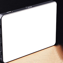 Накамерна світлодіодна LED лампа RIAS M15 з акумулятором 8W (3_04511)