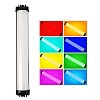 Студийная светодиодная LED лампа RIAS RL-30SL RGB с аккумулятором 30см (3_04516)