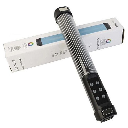 Студийная светодиодная LED лампа RIAS RL-30SL RGB с аккумулятором 30см (3_04516)