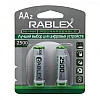 Акумуляторна батарейка Rablex HR6 AA NI-MH 2500mAh 2 шт
