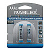 Акумуляторна батарейка Rablex AAA NI-MH HR03 1000mAh 2 шт