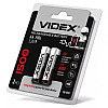 Акумуляторна батарейка Videx AA HR6 1500mAh 2 шт