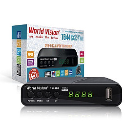 Цифровий ресивер World Vision T644D2 FM
