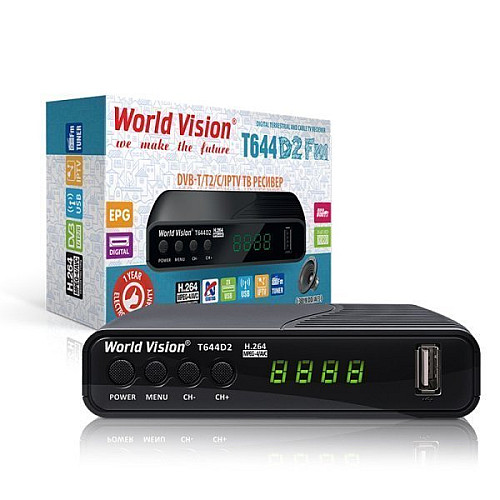 Цифровой ресивер World Vision T644D2 FM