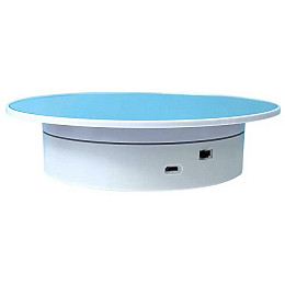 Поворотный стол для предметной съемки Electric Mirror Turntable 20 см White CNV