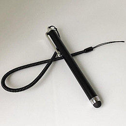 Стилус універсальний Bluefield для телефону планшет письма та малювання IOS/Android/Windows з шнурком Чорний (2352342533)