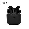 Наушники бездротові TWS AirPods Pro 4 Black (16119-hbr)