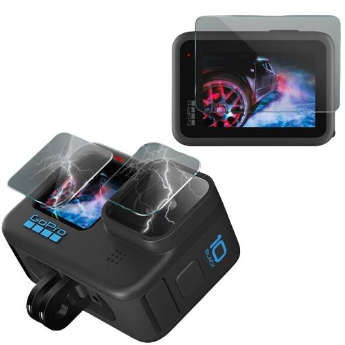 Защитное стекло комплект 3 шт для GoPro HERO 10 BeWatch (12203GO10)
