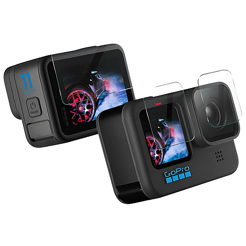 Защитное стекло комплект 3 шт для GoPro HERO 11 BeWatch (12203GO11)