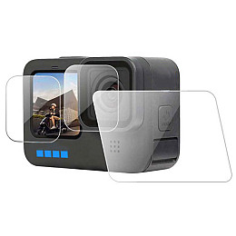 Защитное стекло комплект 3 шт для GoPro HERO 12 BeWatch (12203GO12)