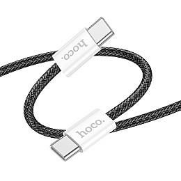 Кабель для зарядки Hoco X104 Source Type-C to Type-C 60W 20V/3A 2 м Черный
