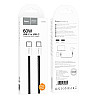 Кабель для зарядки Hoco X104 Source Type-C to Type-C 60W 20V/3A 2 м Черный