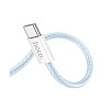 Кабель для зарядки Hoco X104 Source Type-C to Type-C 60W 20V/3A 2 м Голубой