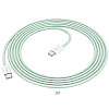 Кабель для зарядки Hoco X104 Source Type-C to Type-C 60W 20V/3A 2 м Зеленый