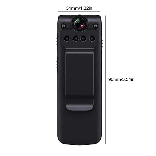 Видеокамера RIAS NO109 Mini Full HD 1080P WiFi Black