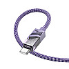 Кабель для зарядки и обмена данными Borofone BU42 Octavia 60W 3A/20V Type-C to Type-C 1.2 m Фиолетовый
