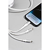 Кабель Proove Triple Sync 3in1 Type-C/Micro USB/Lightning 1.2м white