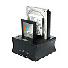 Док-станция XON MemoryDock для двух 2.5"/3.5" SATA HDD/SSD USB 3.0 Черный (XMD1A12SA2PB 6518)