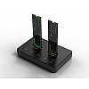 Док-станция клонировщик XON MemoryDock для двух M.2 NGFF SATA USB 3.1 Type-C Черный (XMD1C13NG2PB 6457)