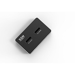 Док-станция клонировщик XON MemoryDock для двух M.2 NVMe PCIe USB 3.1 Type-C Черный (XMD1C13NV2PB 6464)