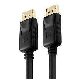 Кабель RIAS DisplayPort - DisplayPort 1.8 м Чорний