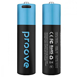 Акумулятор Proove Compact Energy AA 2400mWh Type-C 2 штуки
