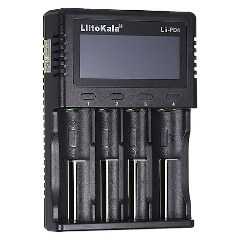 Зарядное устройство LiitoKala Lii-PD4 для 4х аккумуляторов Li-Ion/LiFePO4/Ni-Mh