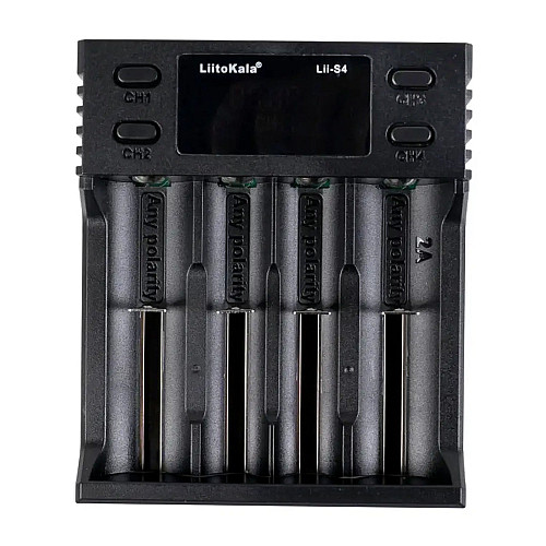 Зарядное устройство LiitoKala Lii-S4 для 4х аккумуляторов Li-Ion/LiFePO4/Ni-Mh