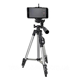 Штатив трипод RIAS DK-3888 с пультом ДУ 34.5-102 см Silver