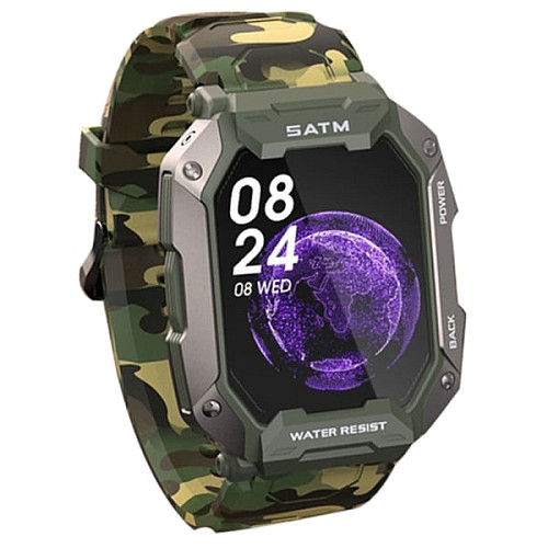 Смарт-годинники чоловічі UWatch Military Армія (2857)