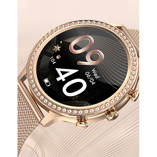 Смарт-годинники жіночі UWatch IQ Girl Gold Золотий (2963)