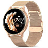 Смарт-часы женские UWatch Melisia Gold 2 ремешка Золотой (2967)