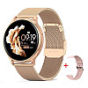 Смарт-часы женские UWatch Melisia Gold 2 ремешка Золотой (2967)