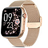 Смарт-годинники жіночі UWatch Sensation Gold 2 ремінці Золотий (3180)